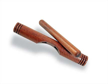 EXOTIC WOOD AFRICAN CLAVE