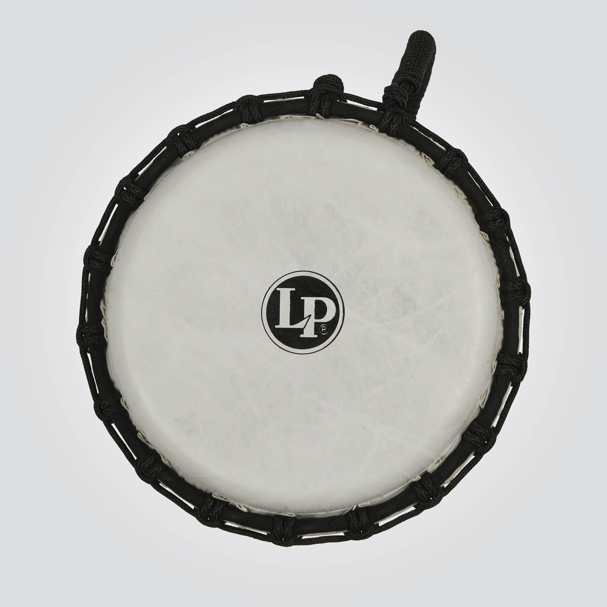 Latin Percussion 10-inch Rope Tuned Circle Djembe with Perfect-Pitch head