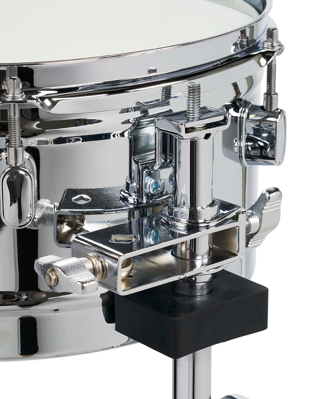 Latin Percussion LPA256 13" and 14" Aspire Timbales - Chrome with Chrome Hardware Chrome Over Steel