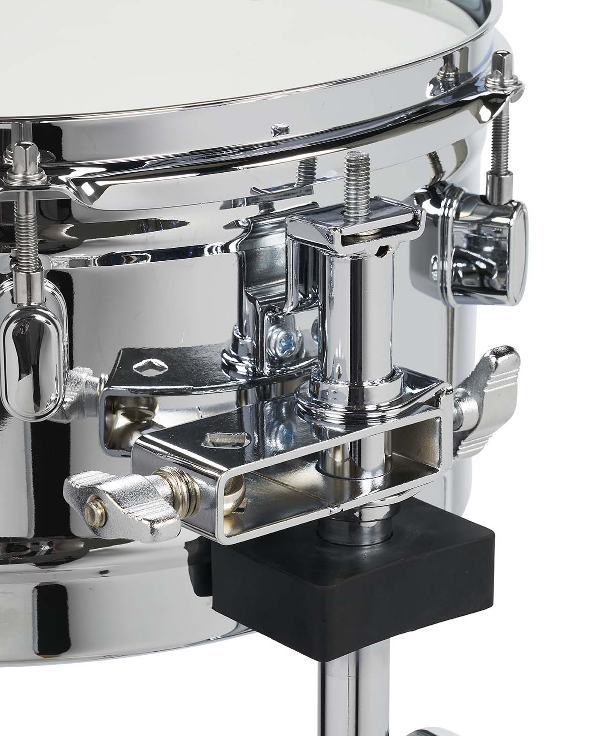 Latin Percussion LPA256 13" and 14" Aspire Timbales - Chrome with Chrome Hardware Chrome Over Steel