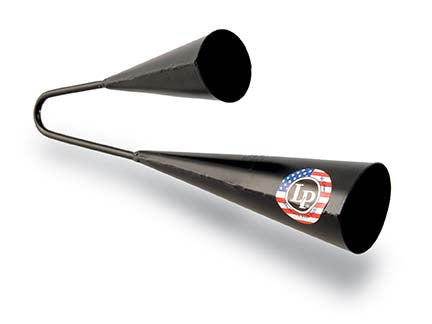 Latin Percussion Agogo Bells Large Black