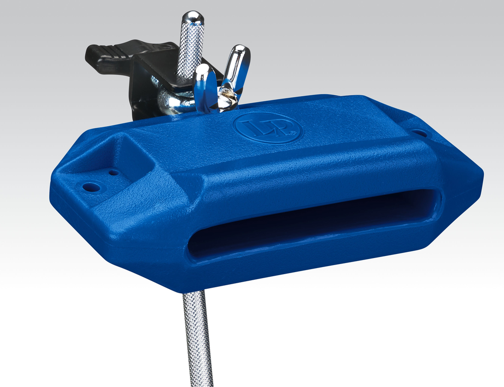 Latin Percussion Jam Block with Bracket, High Pitch  Blue