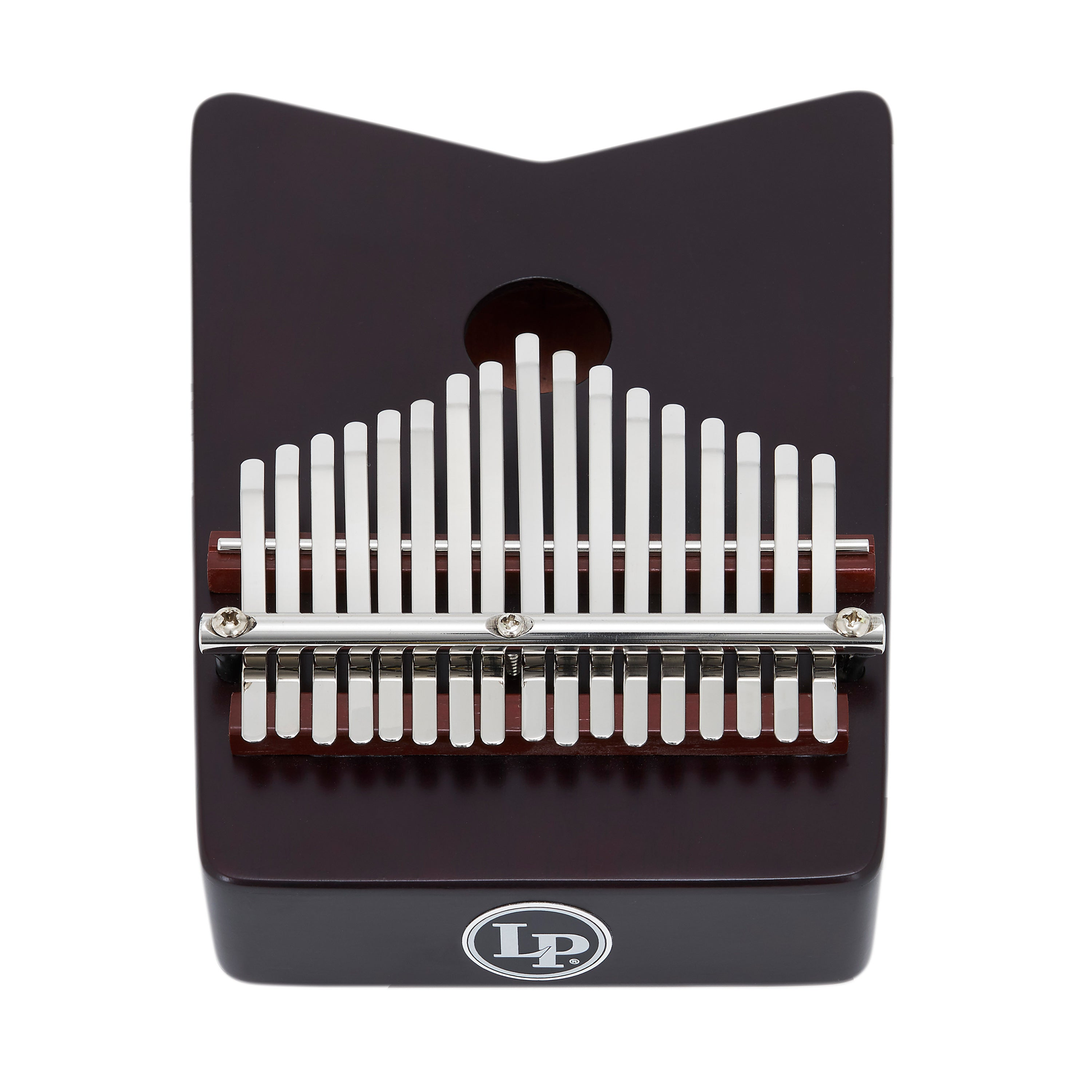 LP LP0217DC 17-Key Pentatonic Kalimba - Deep Cherry Cherry Stain