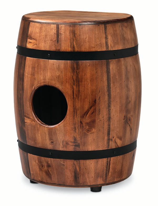 Whiskey Barrel Cajon Lg NZ Pine