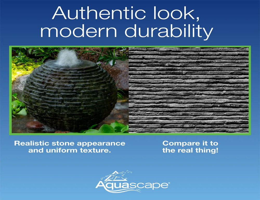 Stacked Slate Spheres