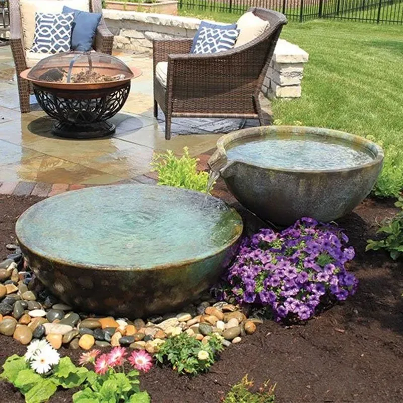 Spillway Bowl And Basin Fountain Kits