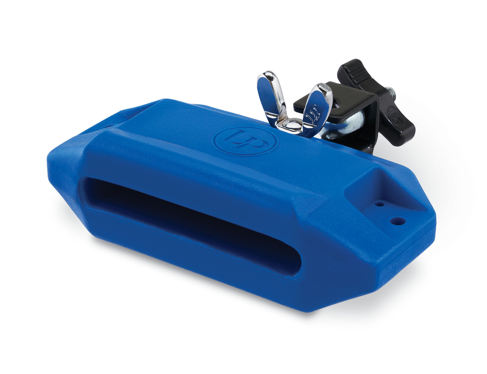 Latin Percussion Jam Block with Bracket, High Pitch  Blue
