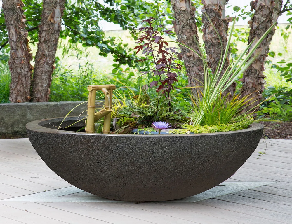 Fountain Bowls - Green Slate